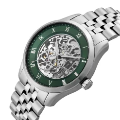 BOSS Principle 41mm Stainless Steel Skeleton Automatic Men’s Watch