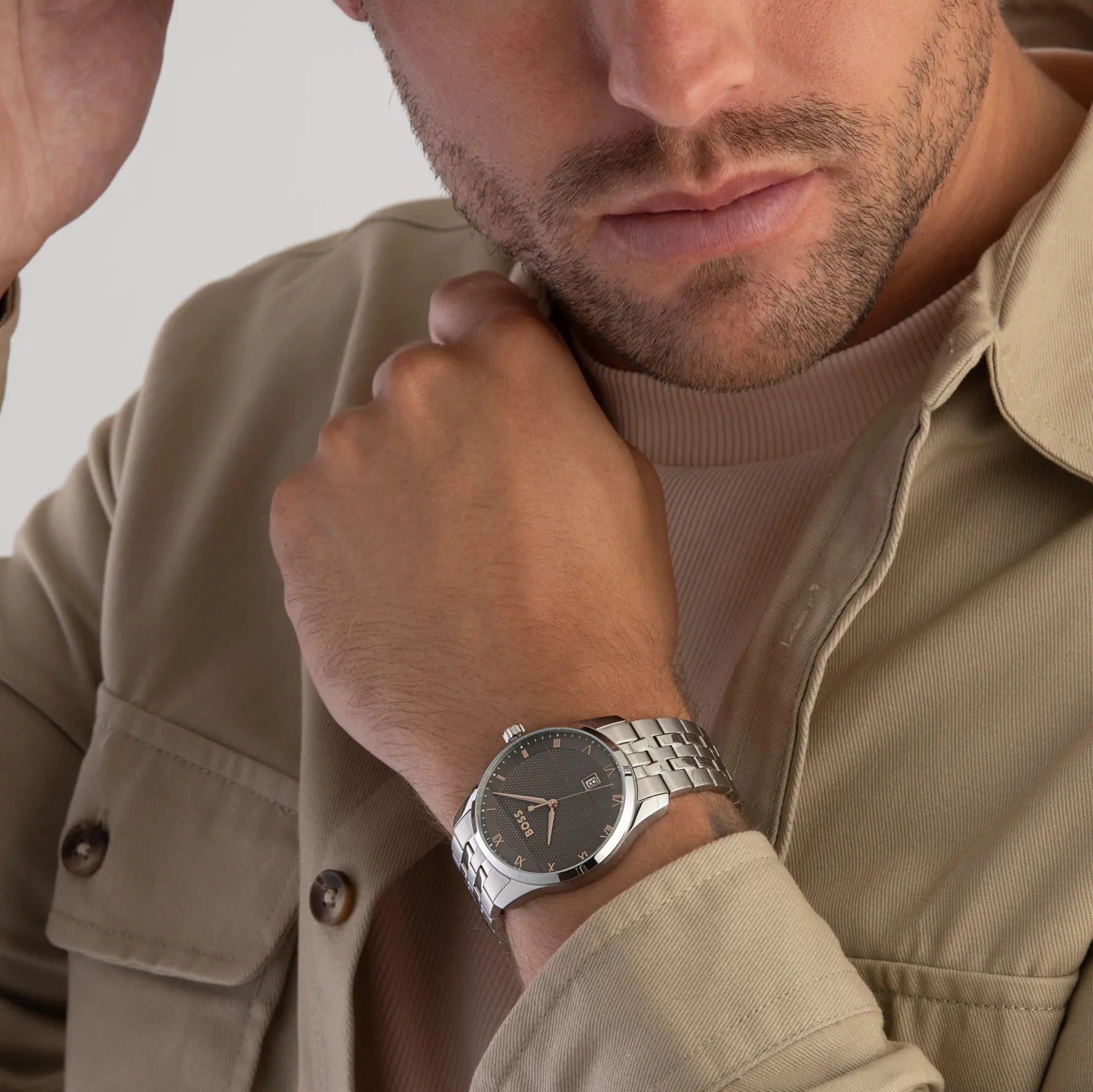 BOSS Principle 41mm Stainless Steel Men’s Watch