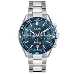 BOSS Runner 43mm Stainless Steel Chronograph Men’s Watch