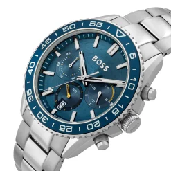 BOSS Runner 43mm Stainless Steel Chronograph Men’s Watch