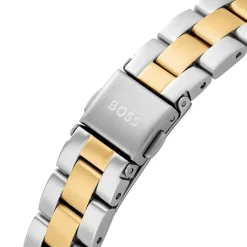 BOSS Sage Sport 34mm Stainless Steel and Yellow Gold Tone Ladies Watch