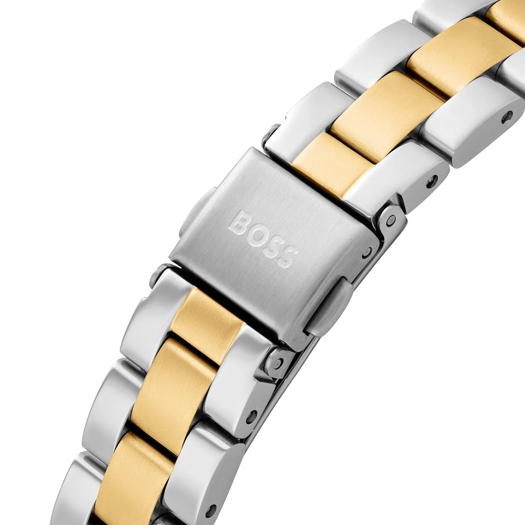BOSS Sage Sport 34mm Stainless Steel and Yellow Gold Tone Ladies Watch