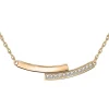 BOSS Saya Rose Gold Tone Necklace