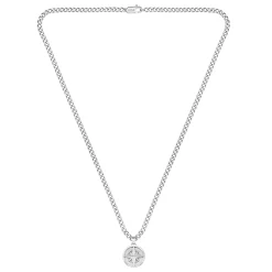 BOSS Silver North Men’s Pendant