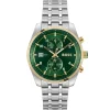 BOSS Skytraveller 44mm Stainless Steel and Yellow Gold Tone Chronograph Men’s Watch