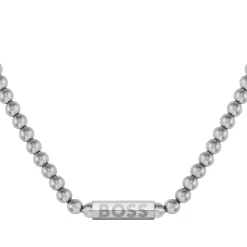 BOSS Sphere Metal Silver Men’s Necklace