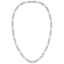 BOSS Stainless Steel Figaro Men’s Necklace