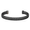 BOSS Stainless Steel Men’s Torque Bangle