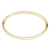 BOSS Yellow Gold Tone Crystal Bangle