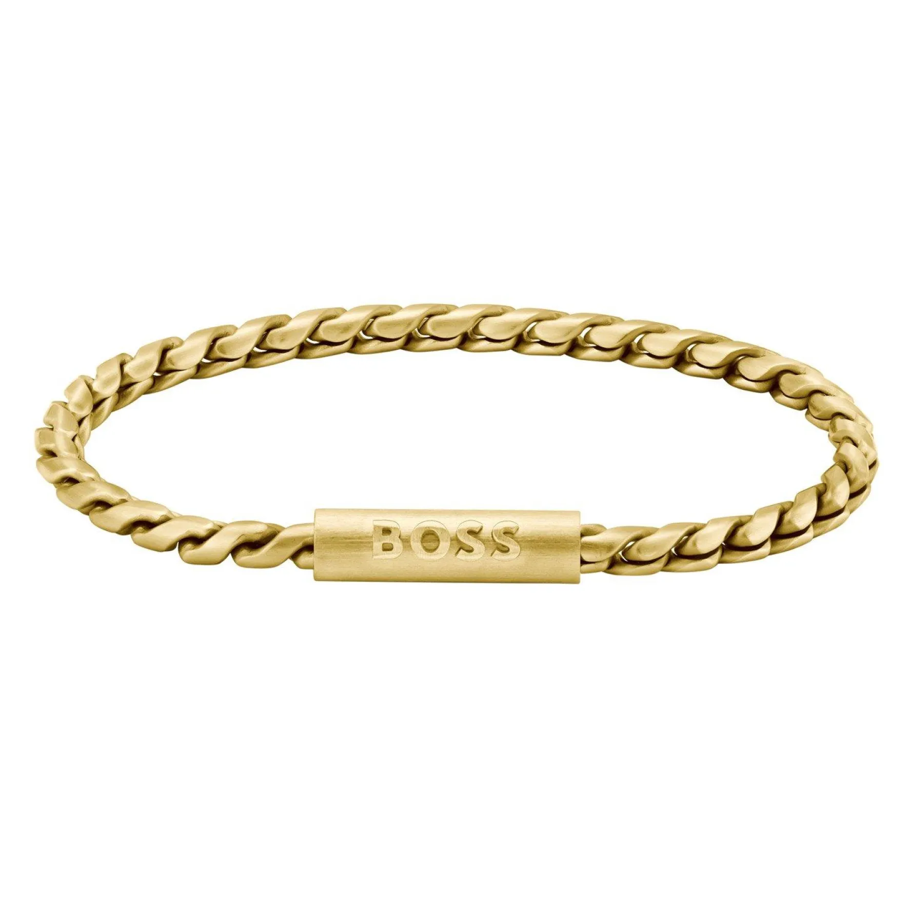 BOSS Yellow Gold Tone Men’s Bracelet