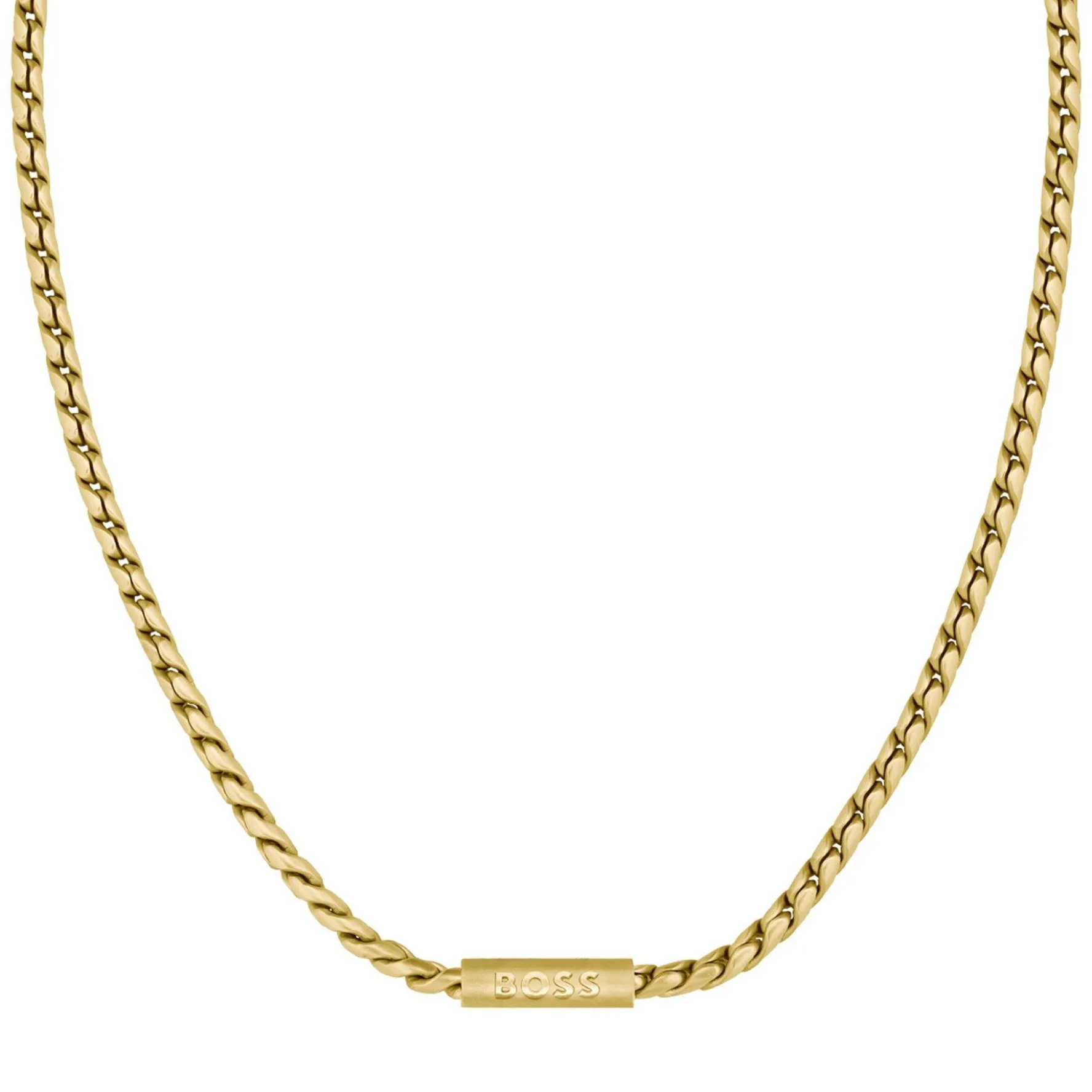 BOSS Yellow Gold Tone Men’s Necklace