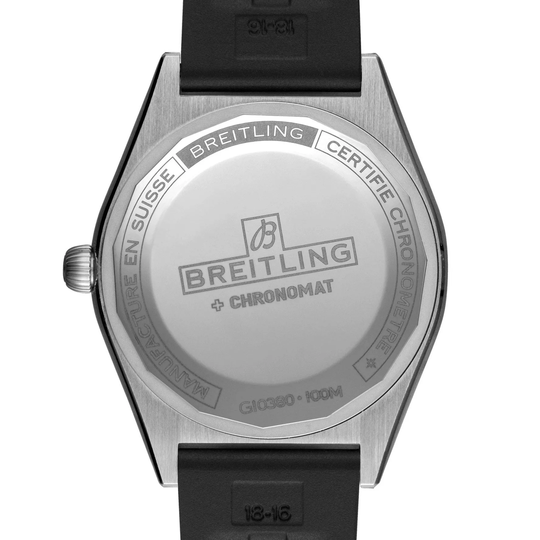 Breitling Chronomat 36 18ct Grey Gold Diamond Automatic Ladies Watch