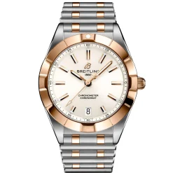 Breitling Chronomat 32 Steel and 18ct Rose Gold Quartz Ladies Watch