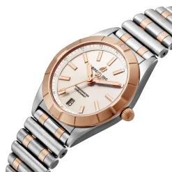 Breitling Chronomat 32 Steel and 18ct Rose Gold Quartz Ladies Watch