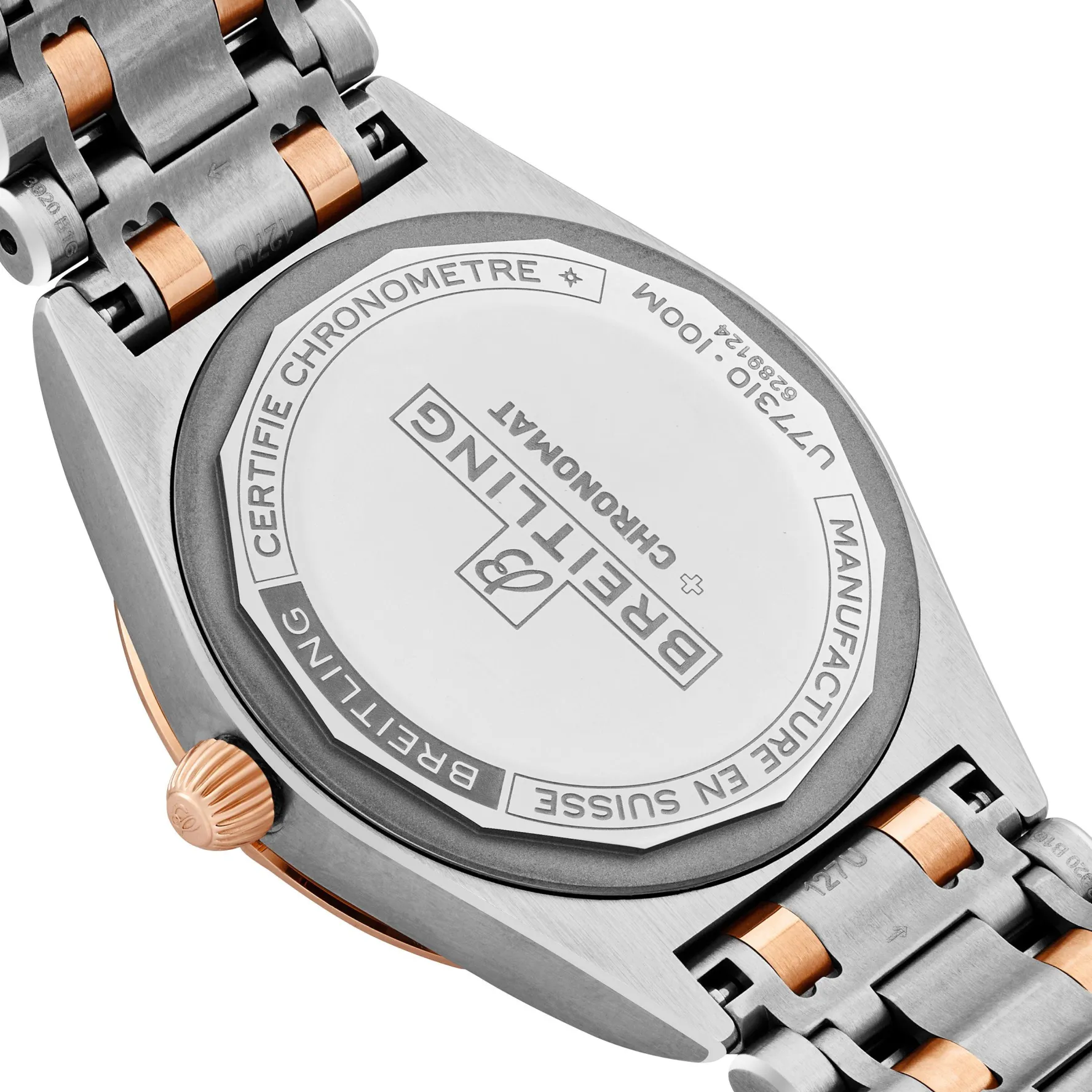 Breitling Chronomat 32 Steel and 18ct Rose Gold Quartz Ladies Watch