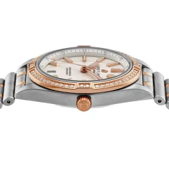 Breitling Chronomat 36 Steel and 18ct Rose Gold Diamond Automatic Ladies Watch