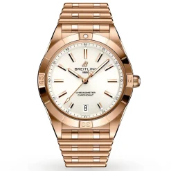 Breitling Chronomat Automatic 36mm 18ct Rose Gold Ladies Watch