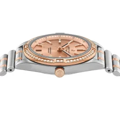 Breitling Chronomat Automatic 36mm Stainless Steel and 18ct Rose Gold Diamond Ladies Watch