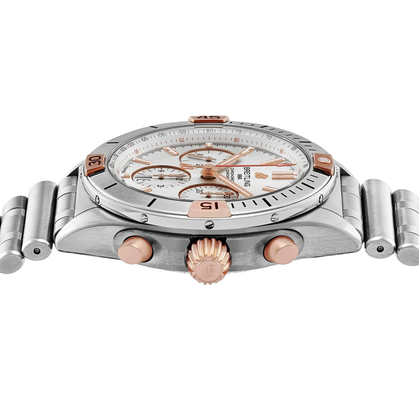 Breitling Chronomat B01 42mm Stainless Steel and 18ct Rose Gold Men's Watch