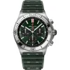 Breitling Chronomat B01 42mm Green Rubber Strap Chronograph Automatic Men’s Watch