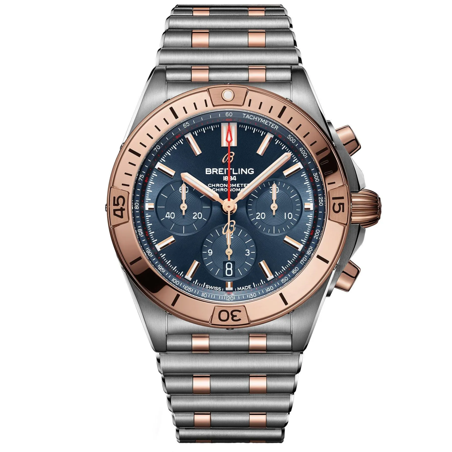 Breitling Chronomat B01 42mm Stainless Steel and 18ct Rose Gold Automatic Men's Watch