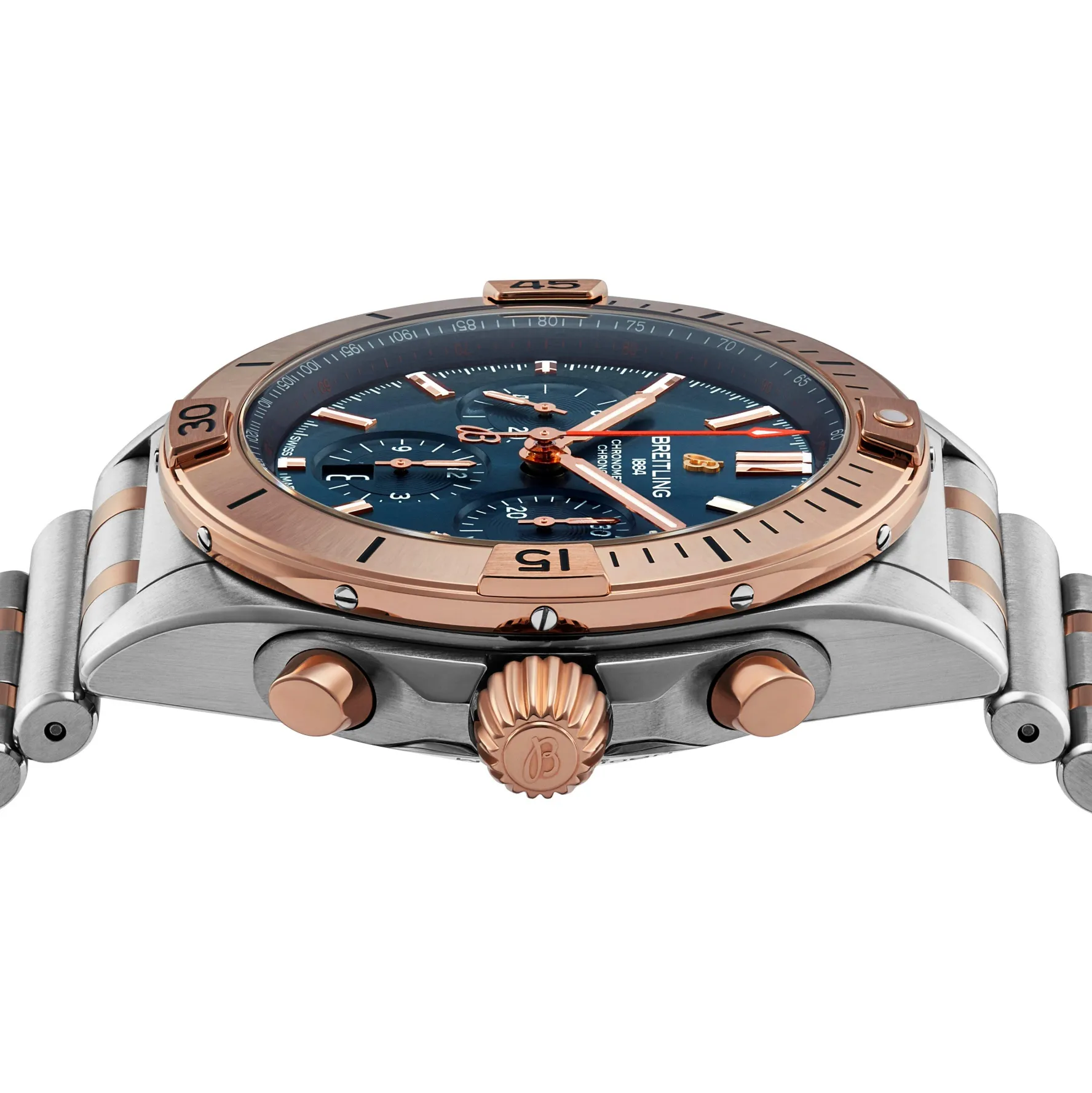 Breitling Chronomat B01 42mm Stainless Steel and 18ct Rose Gold Automatic Men's Watch
