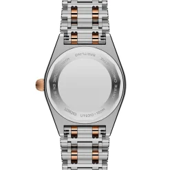 Breitling Chronomat 28mm Stainless Steel and 18ct Rose Gold Mother of Pearl Ladies Watch