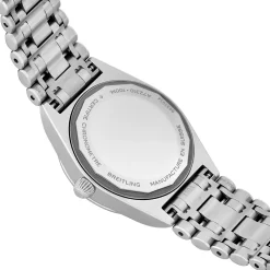 Breitling Chronomat 28mm Stainless Steel Mother of Pearl Ladies Watch