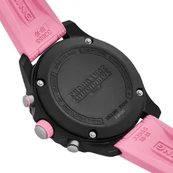 Breitling Endurance Pro 38mm Chronograph Pink Rubber Strap Ladies Watch