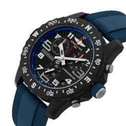 Breitling Endurance Pro 44mm Chronograph Navy Blue Rubber Strap Men’s Watch