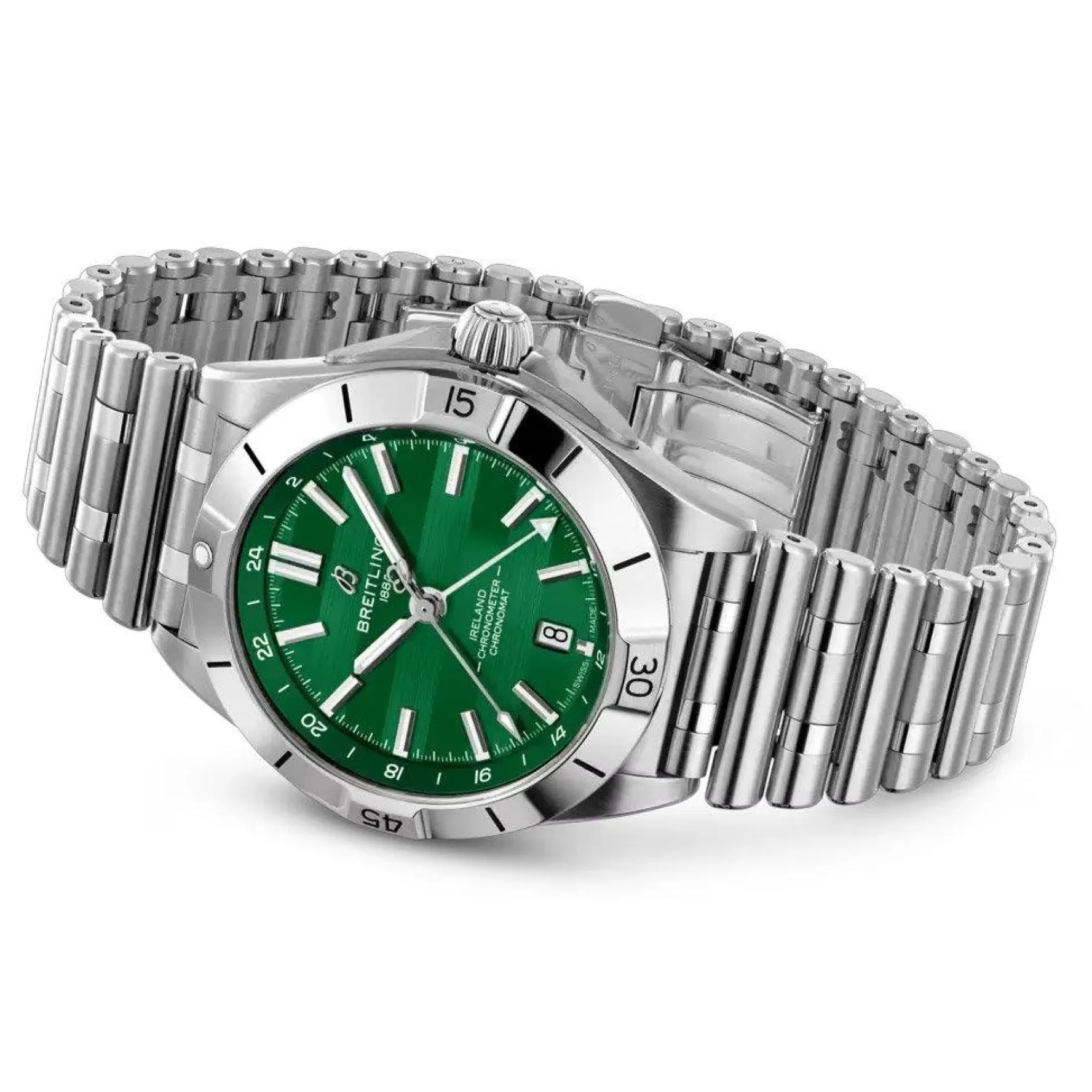 Breitling Limited Edition Chronomat GMT Six Nations Ireland 40mm Automatic Men’s Watch