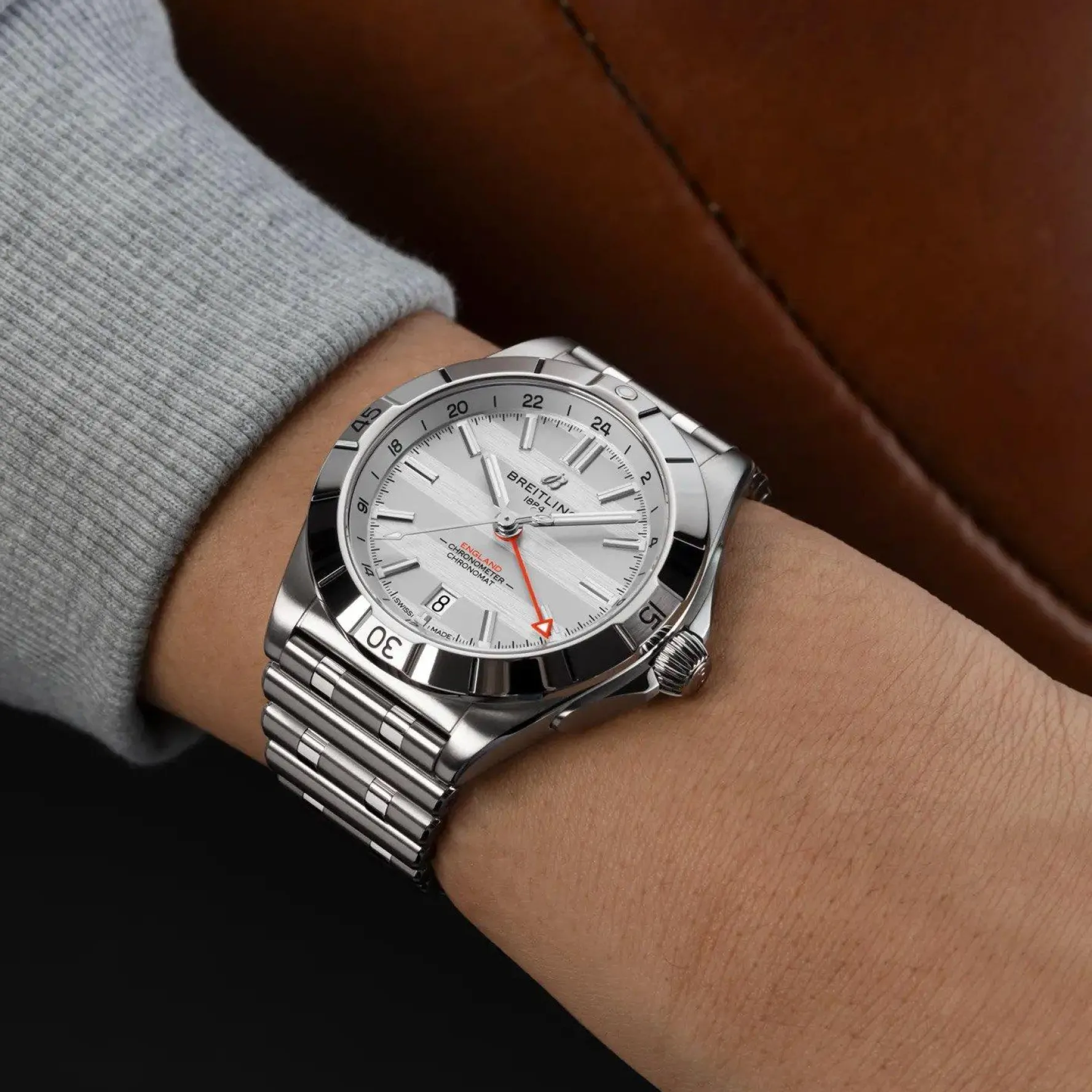Breitling Limited Edition Chronomat GMT Six Nations England 40mm Automatic Men’s Watch