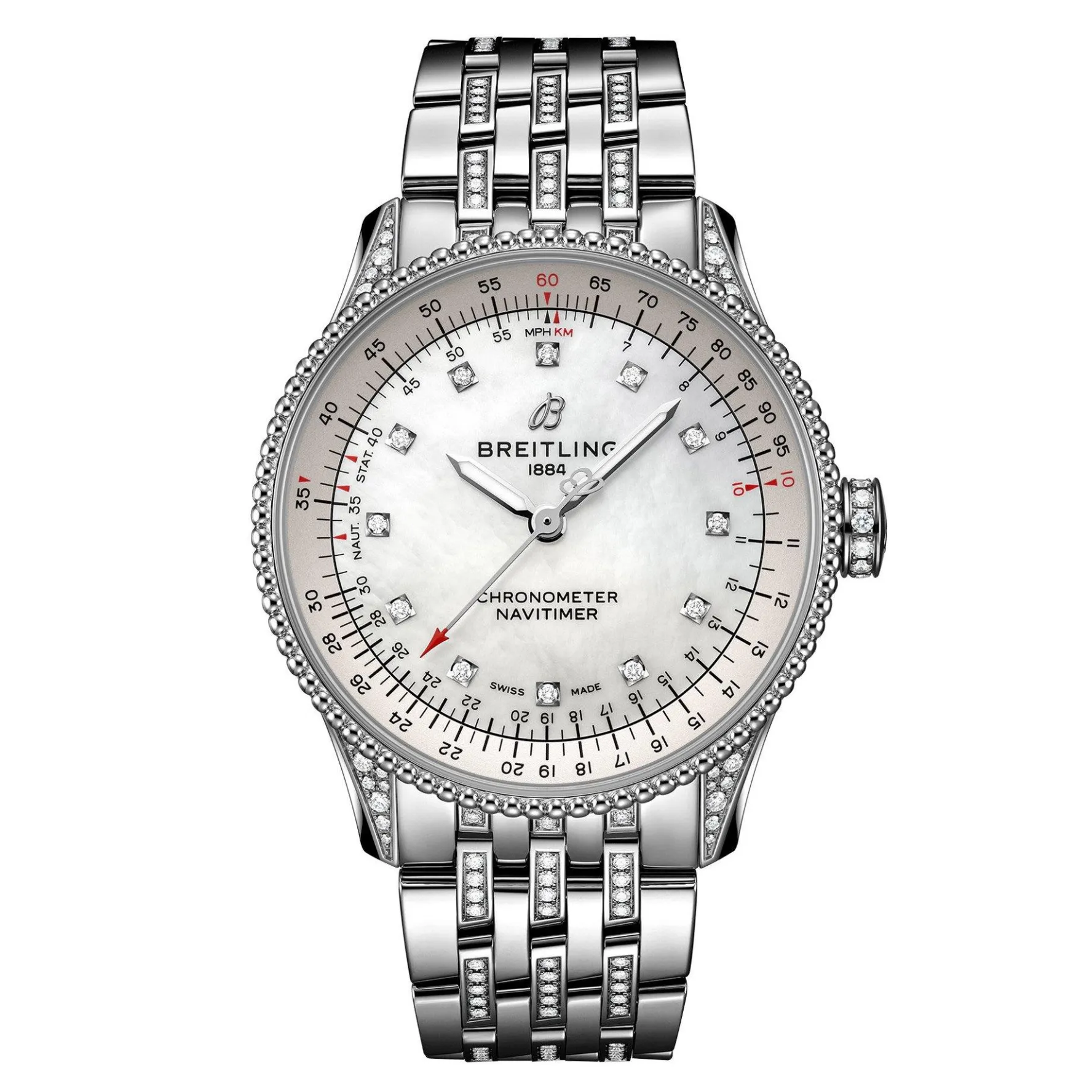 Breitling Navitimer Automatic 35mm Diamond Ladies Watch