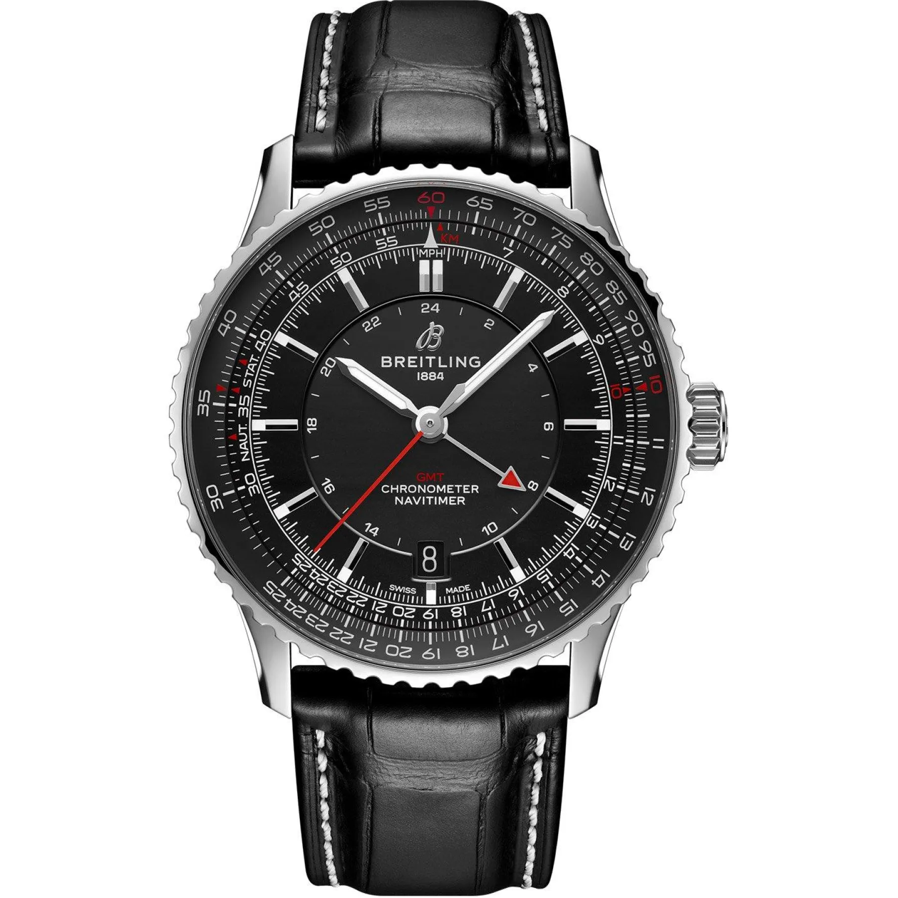 Breitling Navitimer Automatic GMT 41mm Watch