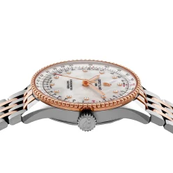 Breitling Navitimer Automatic 36mm Stainless Steel and 18ct Rose Gold Ladies Watch