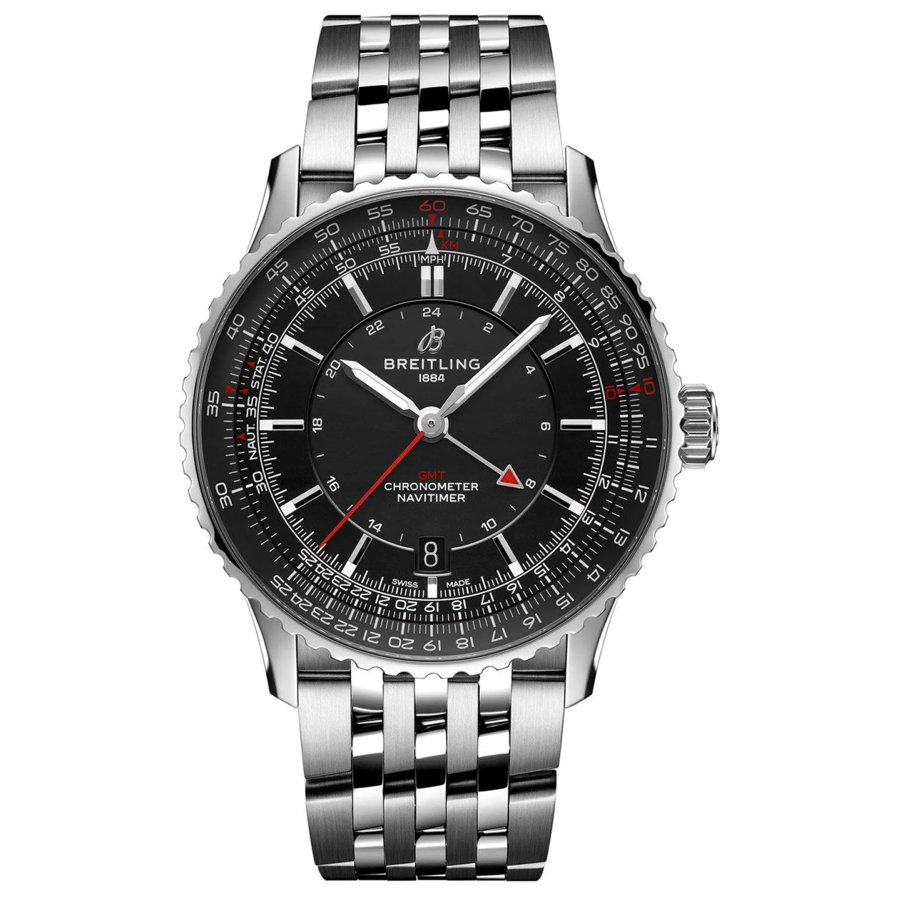 Breitling Navitimer Automatic GMT 41mm Watch