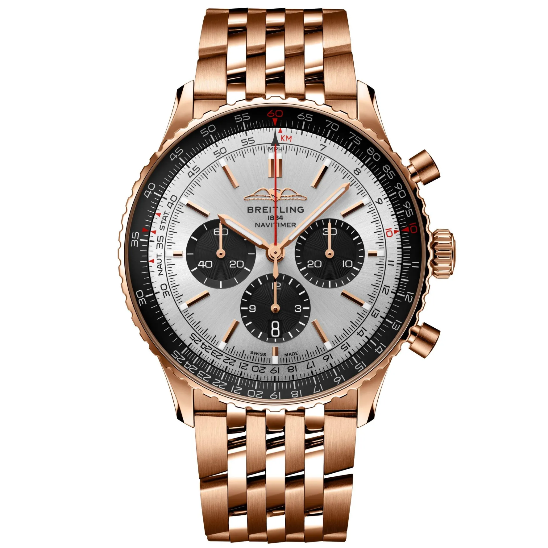 Breitling Navitimer B01 Chronograph 46mm 18ct Rose Gold Automatic Men’s Watch