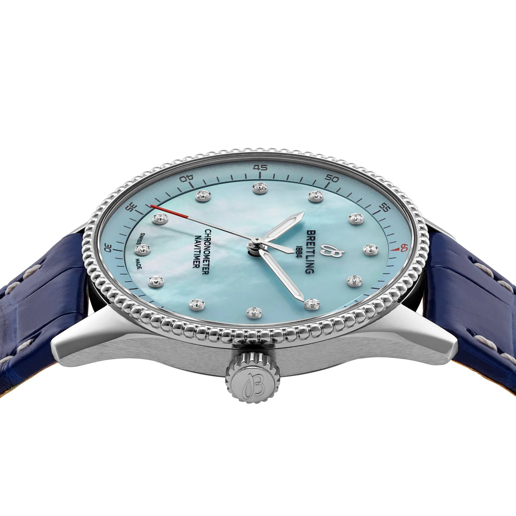 Breitling Navitimer 32mm Mother of Pearl Ladies Watch