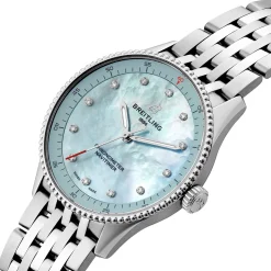 Breitling Navitimer 32mm Mother of Pearl Ladies Watch
