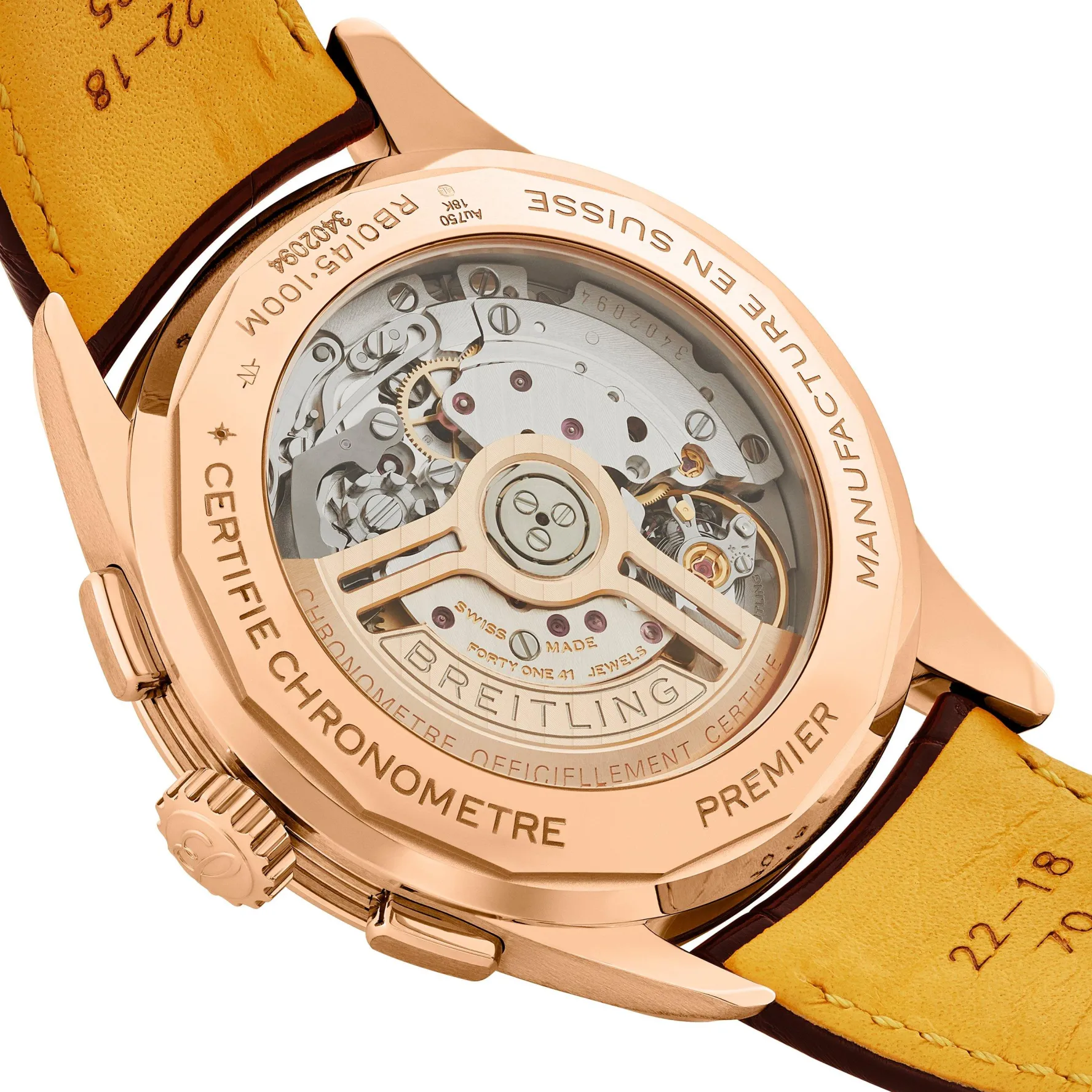 Breitling Premier B01 Chronograph 42mm 18ct Rose Gold Automatic Men’s Watch
