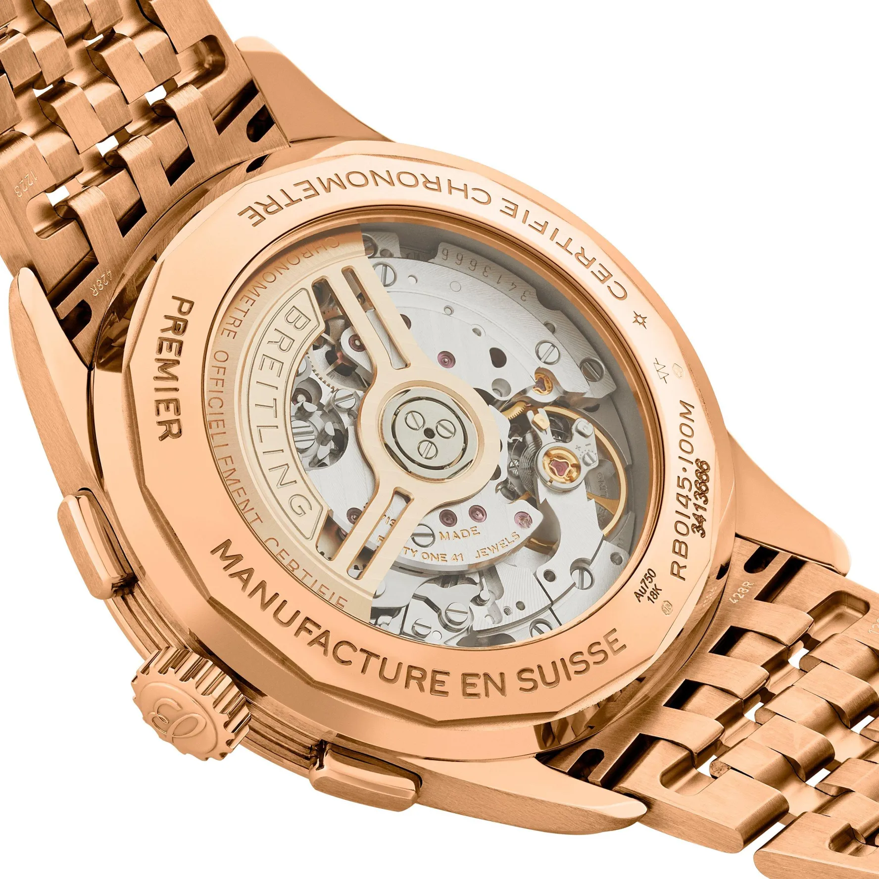 Breitling Premier B01 Chronograph 42mm 18ct Rose Gold Automatic Men’s Watch