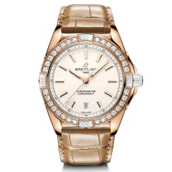 Breitling Super Chronomat Automatic 38mm Origins 18ct Rose Gold Ladies Watch