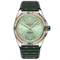 Breitling Super Chronomat Automatic 38mm Stainless Steel and 18ct Rose Gold Ladies Watch