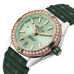 Breitling Super Chronomat Automatic 38mm Stainless Steel and 18ct Rose Gold Ladies Watch