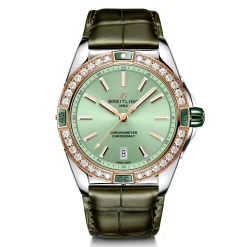 Breitling Super Chronomat Automatic 38mm Stainless Steel and 18ct Rose Gold Ladies Watch