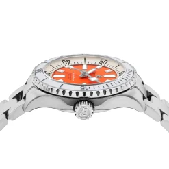 Breitling Superocean Automatic 36mm Orange Ladies Watch