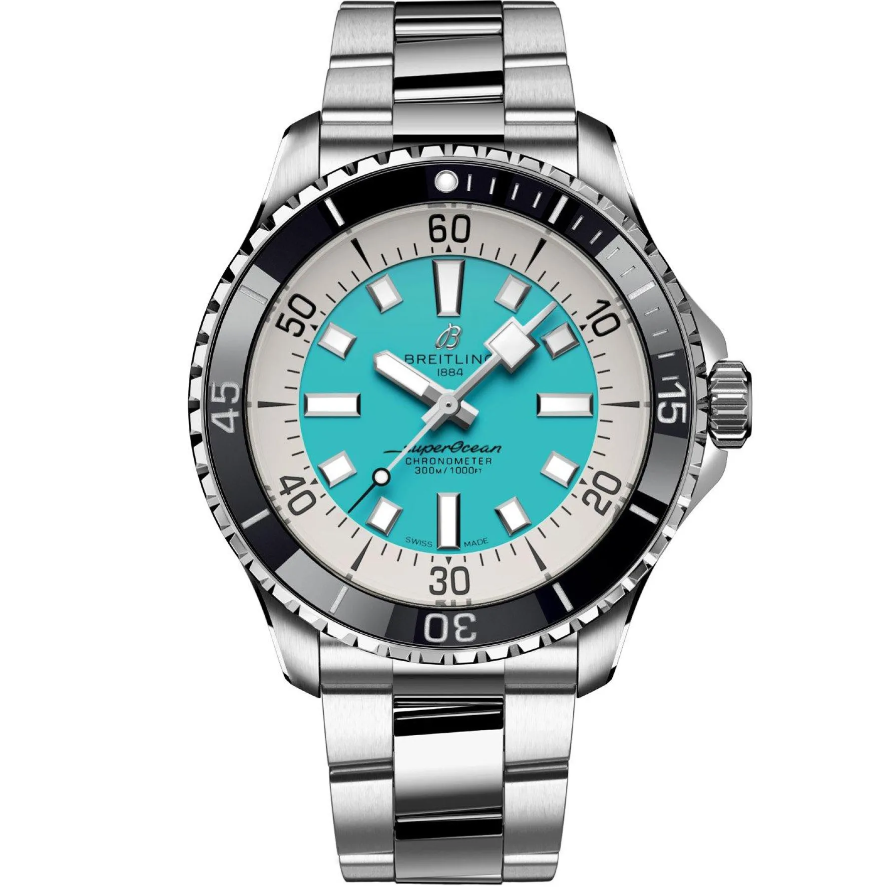 Breitling Superocean Automatic 44mm Turquoise Men’s Watch
