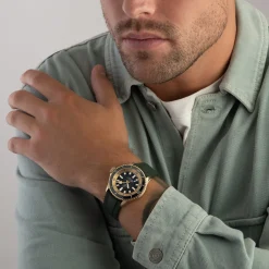 Breitling Superocean Automatic 42mm Bronze Green Rubber Strap Men’s Watch