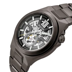 Bulova Classic 46mm Gunmetal Ion Plated Automatic Men's Watch