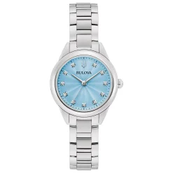 Bulova Classic Sutton 28mm Diamond Ladies Watch